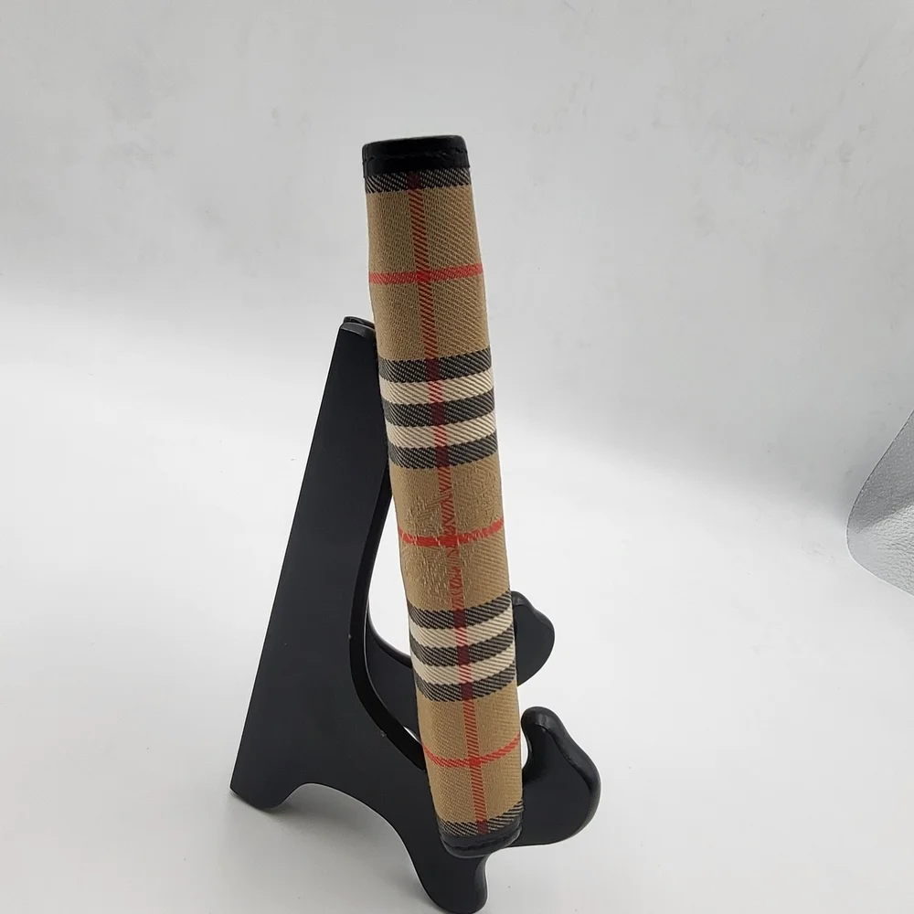 BURBERRY Nova Check Canvas Agenda Day Planner/ Passport Holder Beige...Authentic